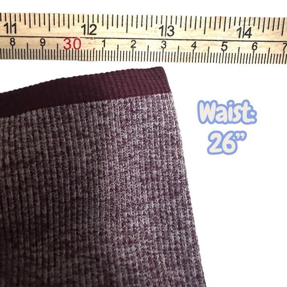 PINK Victoria’s Secret L Purple Seamless Leggings High Waist Full Length Yoga - Picture 6 of 9